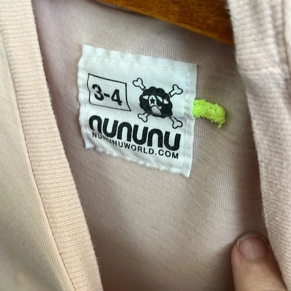 nununu Star Long Sleeve Thumbs A Line Swing Dress